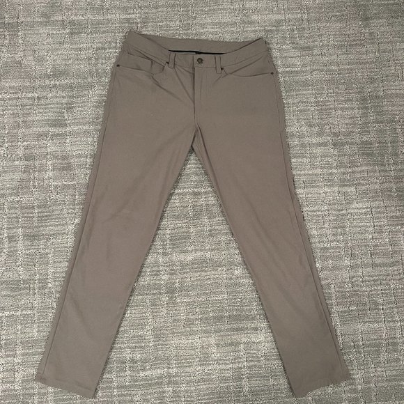 lululemon athletica Other - Lululemon ABC Slim-Fit Pant 32" Warpstreme Asphalt Gray